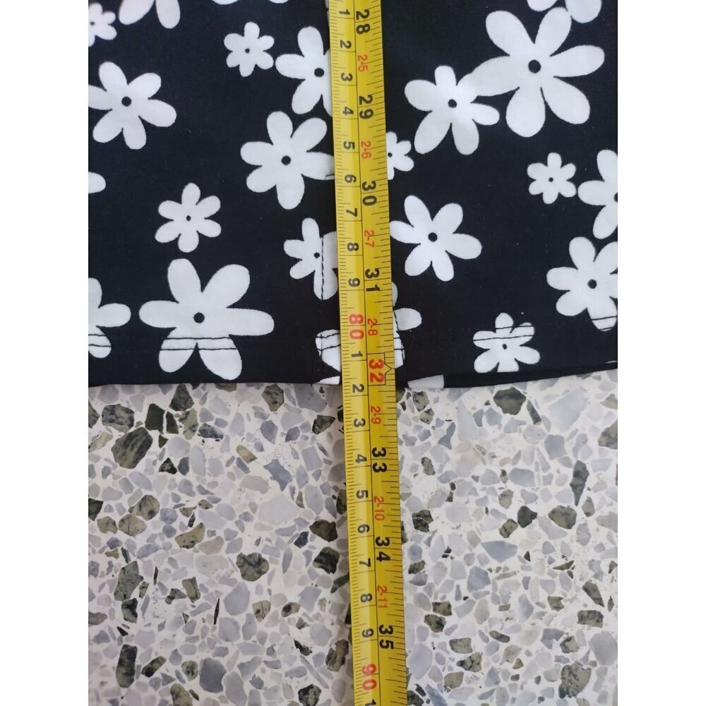 art class. Girls black and white floral print dress and white shirt sleeve. NWT - Picture 8 of 10